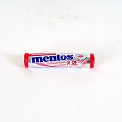 Жевательная резинка Ментос 15,5гр\24шт Пюр Фреш Клубника (Ван Мелле) 