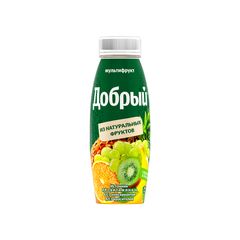 Нектар Добрый 300мл\12шт Мультифруктовый, обогащ.провитамином А пэт