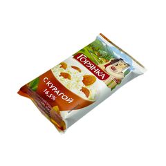 Творожный продукт Горянка 180гр\ с курагой 