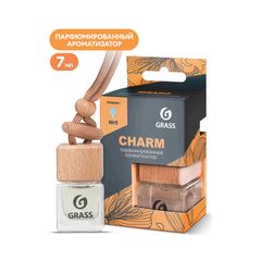 Ароматизатор Грасс 1шт\ жидкий подвесной "Charm" AC-0194 ст/б