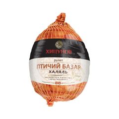 Рулет Хицунов вес\ варено-копченый "Птичий базар" Халяль 