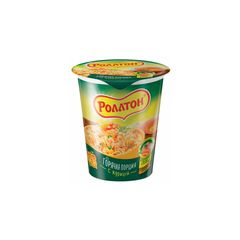 Лапша Роллтон 70гр\24шт с курицей стакан