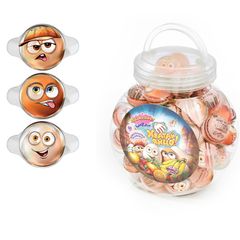Жевательная резинка Candy Lab 10гр\50шт с начинкой "Хватай яйцо" 