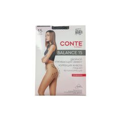 Колготки женские Conte \96шт 15ден Balance nero р.3 м/у