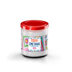 Сметана Бабулины продукты 400гр\ 20% ст/б