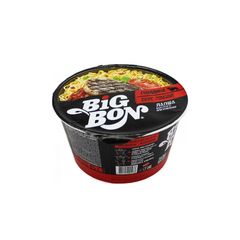 Лапша Биг Бон 85гр\ быстрого пригот. Говядина+ соус том. с базиликом 