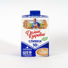 Сливки Домик в Деревне 200гр\ стер. 10% 