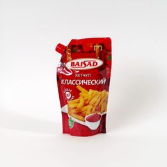 Кетчуп Байсад 235гр\14шт Томатный классический с доз. дой-пак