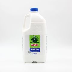 Молоко Чабан 1,9л\6шт 2,5% канистра 