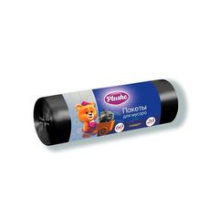Мешки д/мусора Plushe 20шт\ 60л Стандарт 