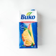Сок Вико 2л\6шт Мультифрукт нектар TBA slim