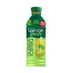 Холодный чай Laimon Fresh 0,5л\12шт Зелёный чай со вкусом лайма, лимона и мяты пэт\бутылка