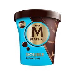 Мороженое Магнат 310гр\8шт ДАБЛ шоколад  стакан