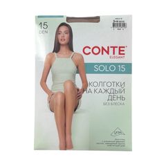 Колготки женские Conte \96шт 15ден Solo beige р.3 м/у