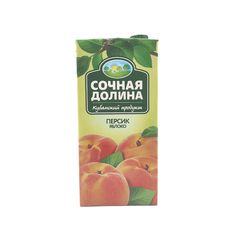 Сок Сочная Долина 1,93л\6шт Персиково-яблочный ССН TBA slim