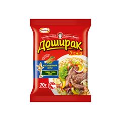 Лапша Доширак 70гр\48шт Квисти со вкусом говядины 