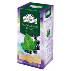 Чай Ahmad Tea 25пак\12шт Смородиновый взрыв, черный с ярлычк. в конвертах 