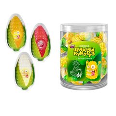 Мармелад Candy Lab 10гр\50шт "Дикий кукуруз" с Кислой начинкой 
