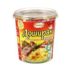 Пюре Доширак 52гр\24шт Со вкусом "Говядина" стакан