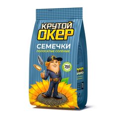 Семечки Крутой Окер 350гр\12шт Полосатые  