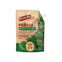 Ягода Стоев 270гр\18шт Фейхоа протертая с сахаром дой-пак