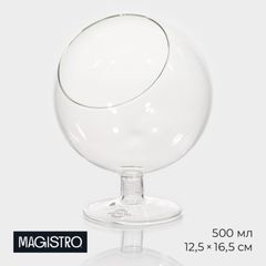 Конфетница  500мл\ стекл.  на ножке Magistro «Орбита» 6919858 