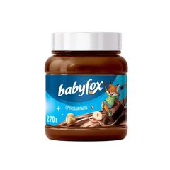 Ореховая паста Babyfox 270гр\12шт  пл/б