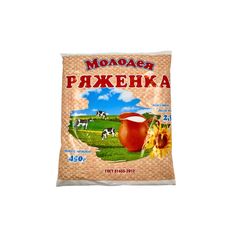 Ряженка Молодея 450гр\ 2,5% п/пак