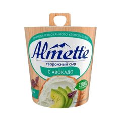 Сыр Альметте 150гр\8шт творожный с авокадо 