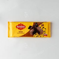 Вафли Яшкино 200гр\24шт глазиров. 