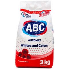 Порошок ABC 3кг\ Роза пакет