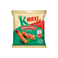 Кириешки Maxi  75гр\32шт Шашлык с кетчупом  «Calve» 