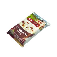 Творожный продукт Горянка 180гр\ с изюмом 
