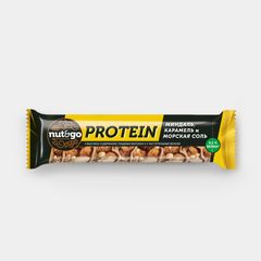 Батончик Nut&Go 40гр\18шт протеиновый миндаль с карамелью и морской солью 