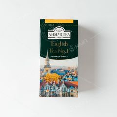 Чай Ahmad Tea 25пак\12шт Английский чай No.1., черный, с ярлыч. в к/фольги 