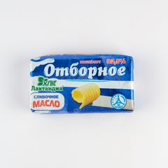 Масло сливочное  Хлад. 170гр\ 82,5% ж. Отборное евро 