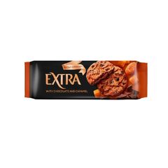 Печенье EXTRASI 150гр\12шт «Гранола» с шоколадом и карамелью 