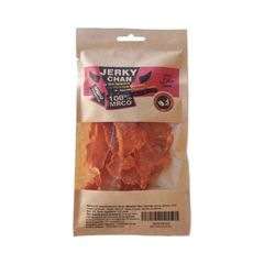 Снеки JERKY CHAN 50гр\ Сыровяленая мясо курицы  крафт-пакет
