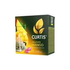 Чай Кертис 20пак\8шт черный чай  "DELICATE MANGO" 
