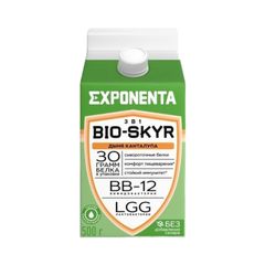 Напиток Кисломолочный EXPONENTA Bio-Skyr 500гр\6шт Дыня канталупа 
