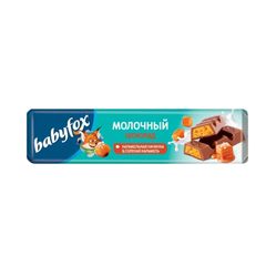 Батончик Babyfox 45гр\30шт с соленой карамелью 