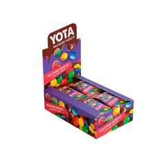Драже Yota 40гр\20шт мол. шоколад в цвет. глазури 