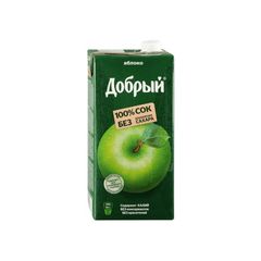 Сок Добрый 2л\6шт Яблоко 