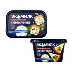 Сыр Экомилк 350гр\ творожный 60% 