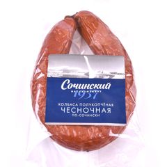 Колбаса Сочинская 500гр\ Чесночная п/к ВМА 