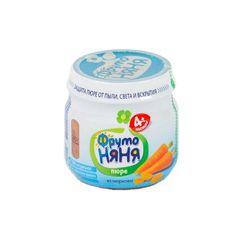 Пюре Фруто Няня 80гр\ морковное 