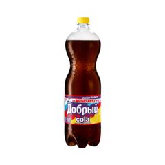 Напиток газир. Добрый 1,5л\9шт Кола Ледяной лимон п/б