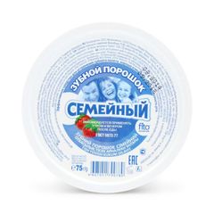 Зубной порошок Фитокосметик 75гр\12шт Семейный п/б