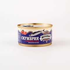 Скумбрия Штурвал 185гр\24шт в т/с КЛЮЧ 