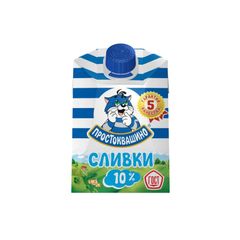 Сливки Простоквашино 500мл\12шт пит. 10%  